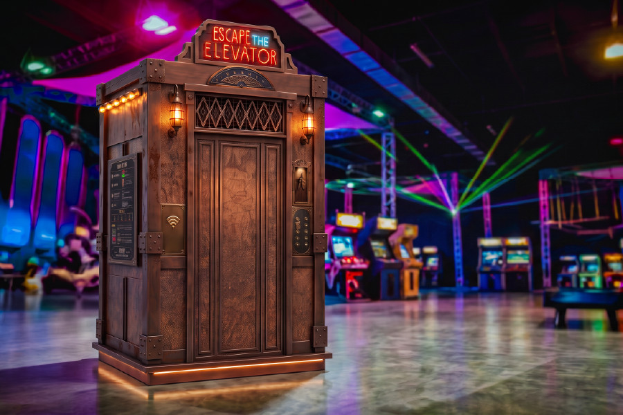 Escape the Elevator Escape Arcade unit